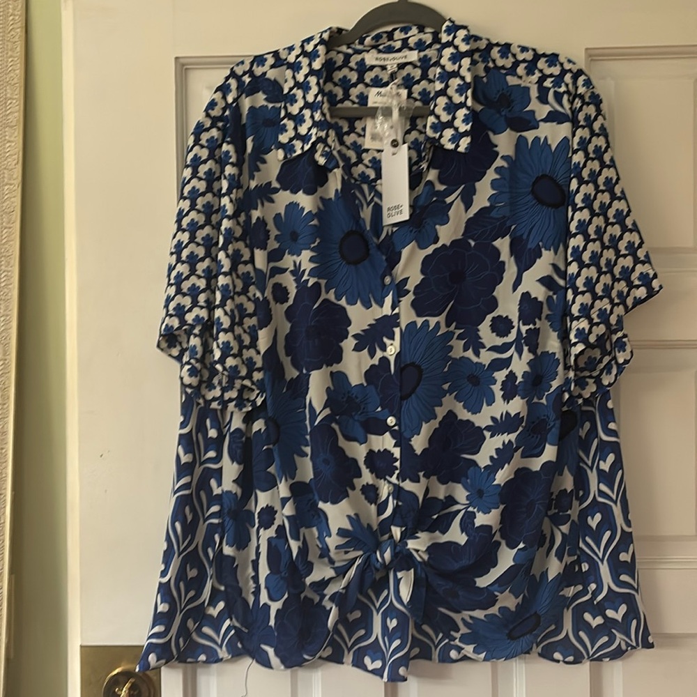 Three pattern tie Shirt